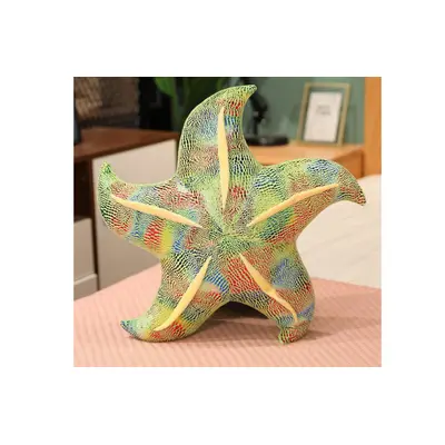 Plyšový Starfish Green Polštář 20 cm