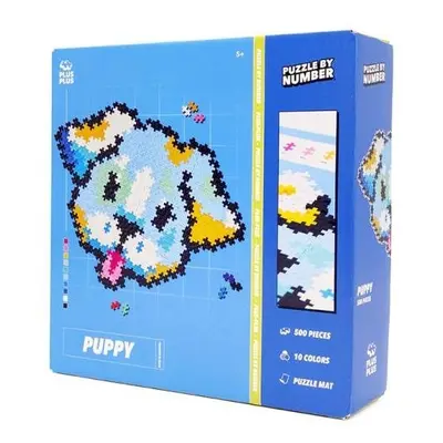 Plus Plus Klocki Puzzle podle čísla Psa - 500 dílků