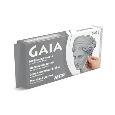 Modelovací hmota GAIA 500g šedá