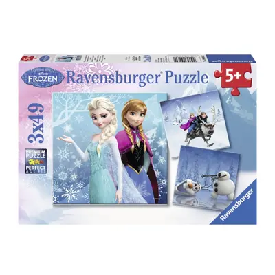 Ravensburger Ledové království Elsa Anna Olaf 3v1 3 x 49 dílků