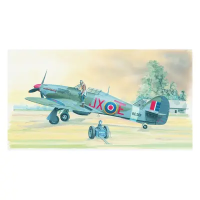 Směr Model Model Hawker Hurricane MK.II HI TECH 16 9x13,6 cm v krabici 25x14 5x4,5 cm 1:72