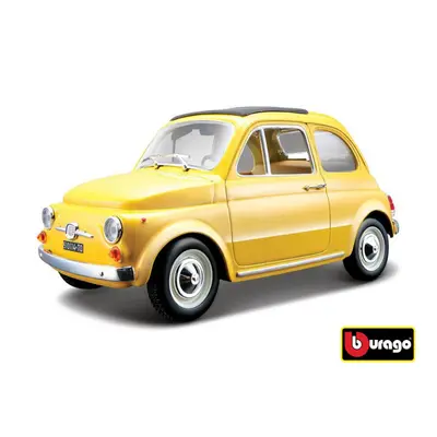 Bburago 1:24 Fiat 500 F 1965 žlutá 18-22098