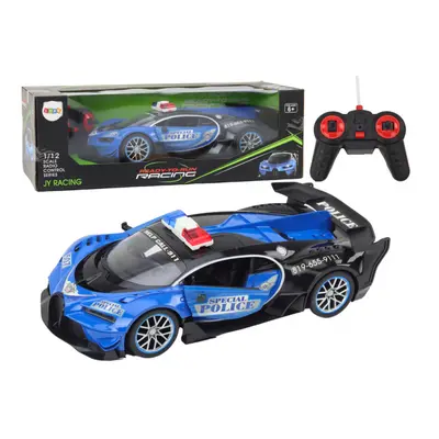 RC policejní auto 1:12 modré