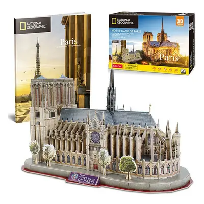 CubicFun 3D puzzle Katedrála NotreDame 128 ks