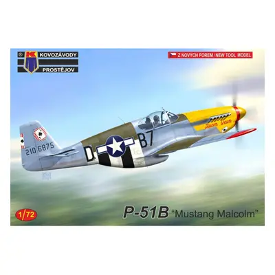 Kovozávody Prostějov P 51B Malcolm model letadla 1:72