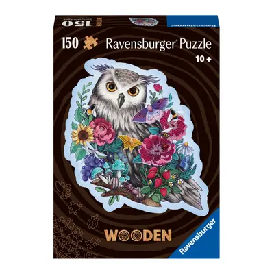 Ravensburger 175116 Dřevěné Tajemná Sova 150 Dílků