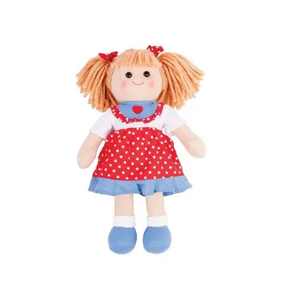 Bigjigs Toys látková panenka Emily 35 cm