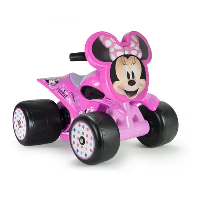 Injusa čtyřkolka Quad Minnie Mouse 6V Pink do 25kg