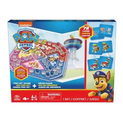 Paw Patrol - Memory Pop Up Game Spin Master