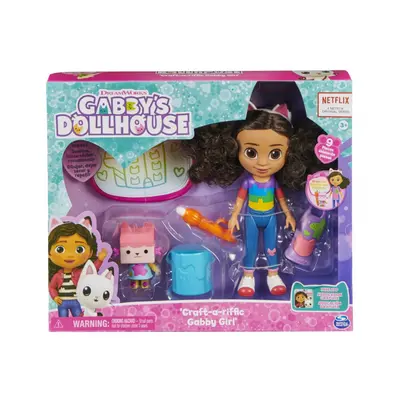 Spin MasterGabbys Dollhouse Delux s doplňky k tvoření