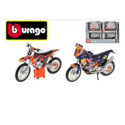 Bburago 1:18 RACE Moto Red Bull KTM 2druhy 12ks v DBX