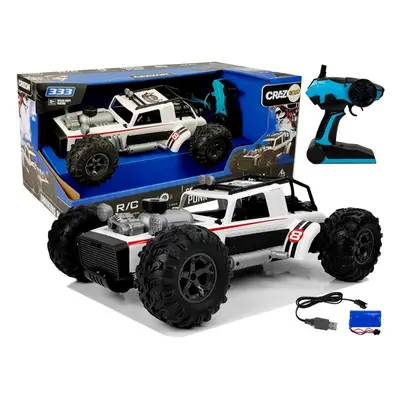 RC Auto Buggy na dálkové ovládání 1:12 24G Bílá 20 km/h