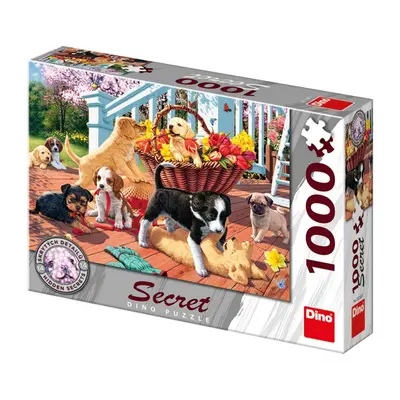 DINO Secret Collection: Štěňata 1000 dílků