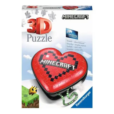 RAVENSBURGER 3D puzzle Srdce Minecraft 54 ks