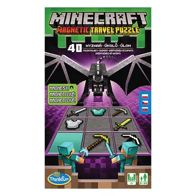 ThinkFun Minecraft Magnetická cestovní hra