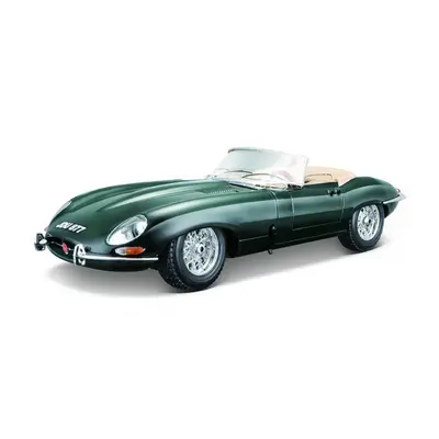 Bburago Jaguar E type Cabriolet zelená 1:18