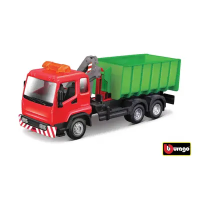 Bburago 1:43 servisní vozidlo Hooklift and Crane Truck