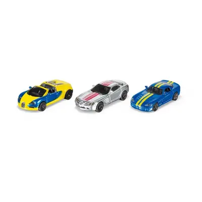 Siku Super 6323 Bugatti Veyron Mercedes McLaren SLR Dodge Viper