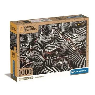 Clementoni Puzzle 1000 dílků Kompaktní National Geographic