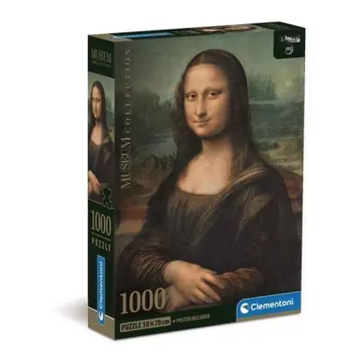 Clementoni Kompaktní muzeum Leonardo Gioconda 1000 dílků