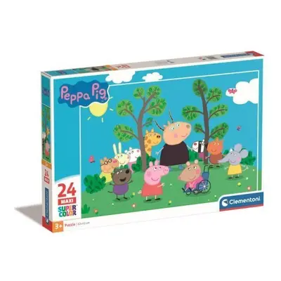 Clementoni Puzzle 24 dílků Maxi Peppa Pig