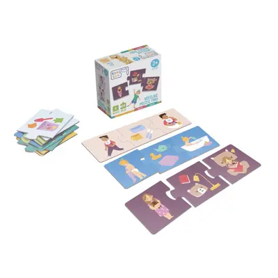 KukiKuk 80042 Véééliké puzzle trio Můj den