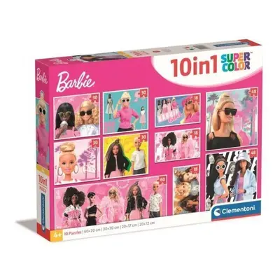 CLEMENTONI Puzzle Barbie 10v1 158247