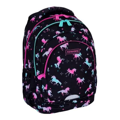 Dvoukomorový batoh Astrabag Unicorn Squad AB330