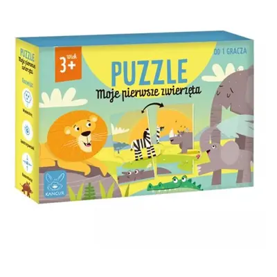 Puzzle 12 dílků. Moje první zvířátka Klokan