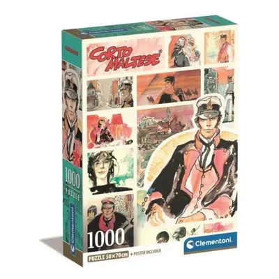 CLEMENTONI Corto Maltese Daleká cesta 1000 dílků