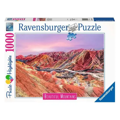 RAVENSBURGER Dechberoucí hory: Duhové hory Čína 1000 dílků