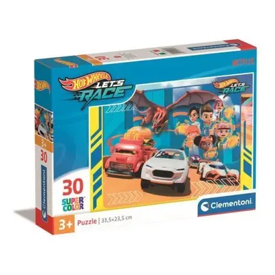 Clementoni Puzzle 30 dílků Hot Wheels 20284