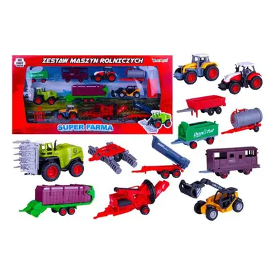 Farm set: traktor zemědělská technika