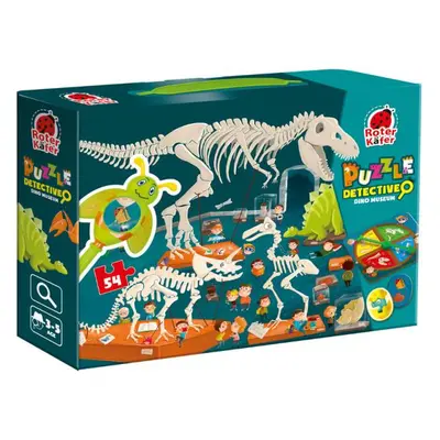 Puzzle detektiv Dino muzeum RK1080-05