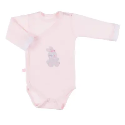 Ewa Body pro předčasně narozené děti Newborn dl.rukáv růžová