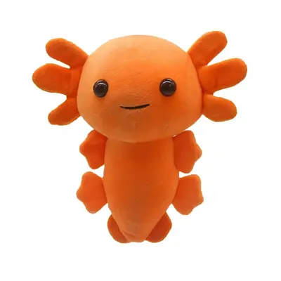 Axolotl oranžový - plyšový vodní dráček 21cm