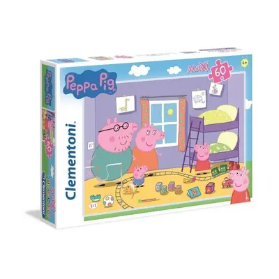 Clementoni - Puzzle 60 ks Maxi Peppa Pig