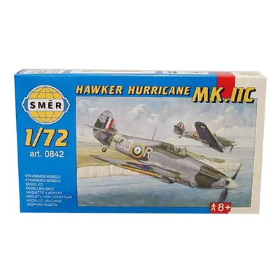 Směr Model letadlo Hawker Hurricane MK IIC stavebnice letadla 1:72