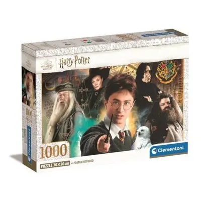 Clementoni Puzzle 1000 dílků Kompaktní Harry Potter 39787