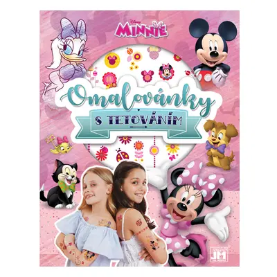 Omalovánka s tetováním Minnie