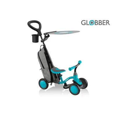 Globber odrážedlo 3v1 Deluxe - Learning Bike 3in1 Deluxe -Teal