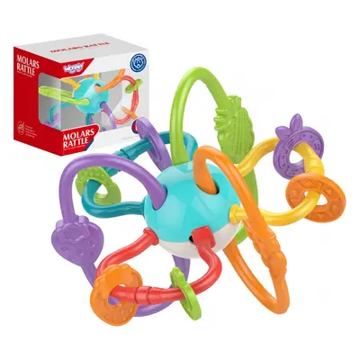 Woopie baby sensory chrastítko 2v1