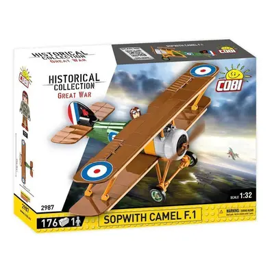 Stavebnice Great War Sopwith Camel F.1 1:32 176 k 1 f