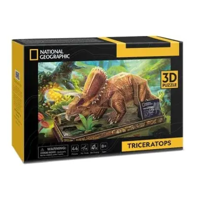 CUBICFUN 3D puzzle National Geographic: Triceratops 44 ks