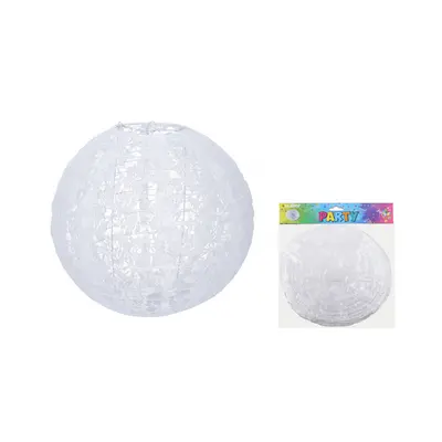 Lampion koule 30 cm - Květina