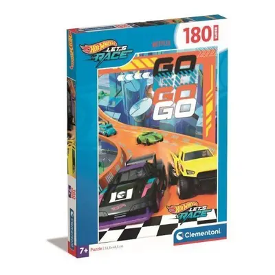 CLEMENTONI Hot Wheels 180 dílků