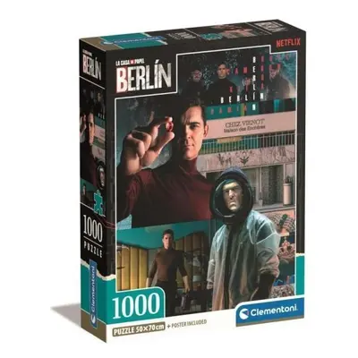 CLEMENTONI La Casa de Papel Berlín Šéf 1000 dílků