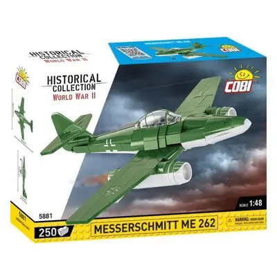 COBI 5881 Historical Collection 2. světová válka stíhací letoun Messerschmitt Me 262 250 ks