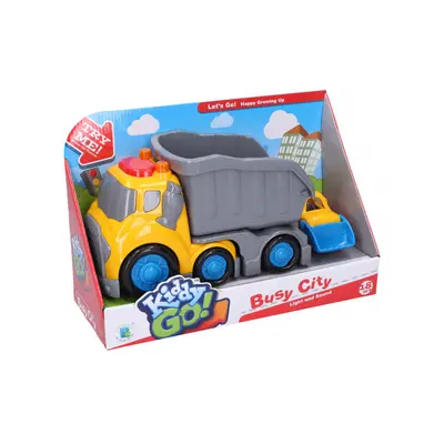 Wiky Vehicles Kiddy Auto sklápěcí s efekty 19,5 cm buldozer 8 cm