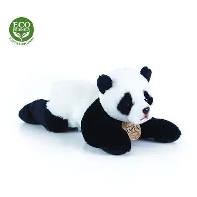 Plyšová panda ležící, 18 cm, ECO-FRIENDLY